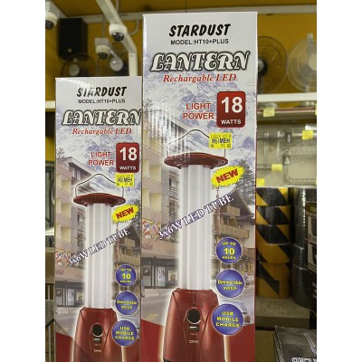 Stardust HT10+PLUS LED Rechargable Emergency Light - 3x6w = 18w
